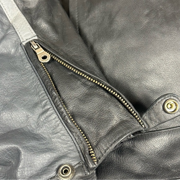 Harley Davidson Mens Leather Jacket 3XL (Genuine Harley Davidson Brand) - Picture 5 of 12